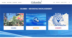 Desktop Screenshot of columba.de